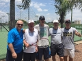 Confraternização anima o final de ano da Academia Tella Tennis