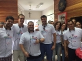 Tella Tennis levou seus alunos para uma visita à fábrica do Brasil Kirin