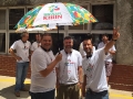 Tella Tennis levou seus alunos para uma visita à fábrica do Brasil Kirin